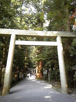 椿大神社の参道